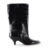 Notabene Women's Yovanna Boots, Black Crocodile In Black