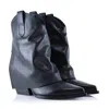 Notabene Women's Zorro Boots, Black Leather In Blue