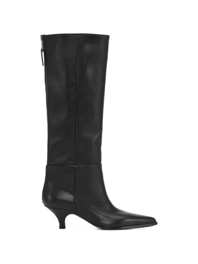 Notabene Yara Leather Boots In Black