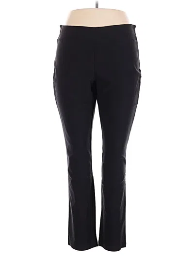 Pre-owned Notations Active Pants In Black