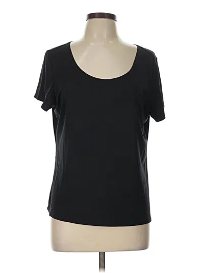 Pre-owned Notations Active T-shirt In Black