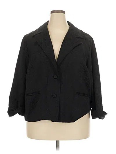 Pre-owned Notations Blazer Jacket In Black