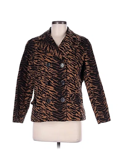 Pre-owned Notations Blazer Jacket In Brown