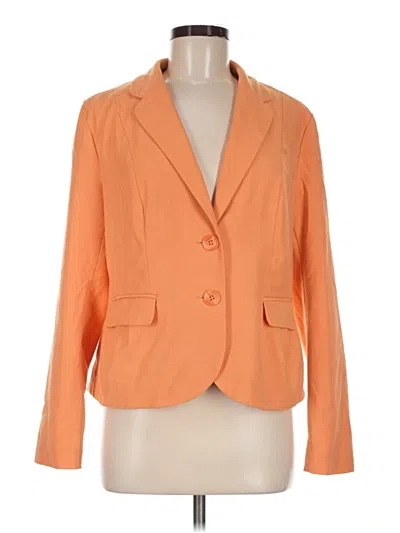 Pre-owned Notations Blazer Jacket In Orange