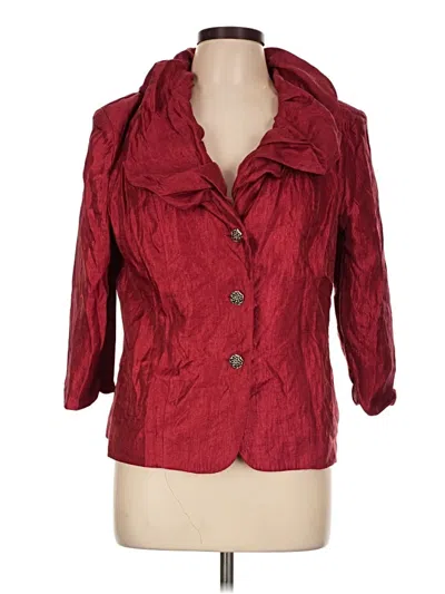 Pre-owned Notations Blazer Jacket In Red
