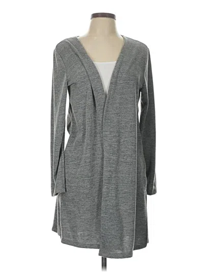 Pre-owned Notations Cardigan Sweater In Gray