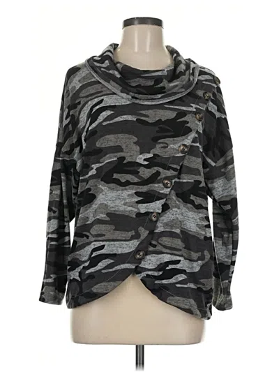 Pre-owned Notations Cardigan Sweater In Gray