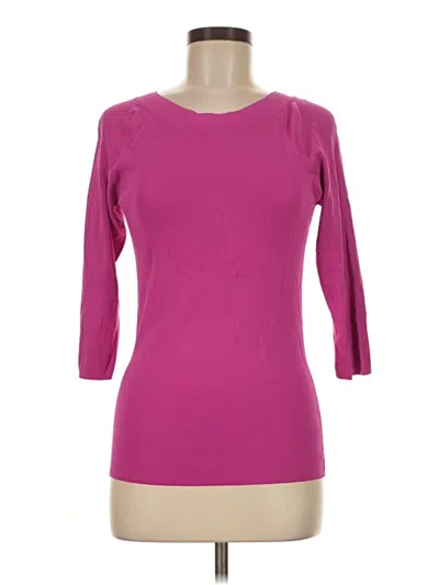 Pre-owned Notations Cardigan Sweater In Pink
