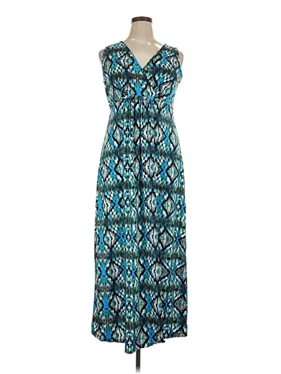 Pre-owned Notations Casual Dress In Blue