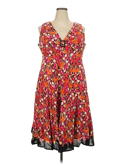 Pre-owned Notations Casual Dress In Red