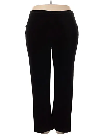 Pre-owned Notations Casual Pants In Black