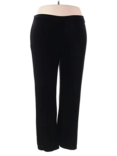 Pre-owned Notations Casual Pants In Black