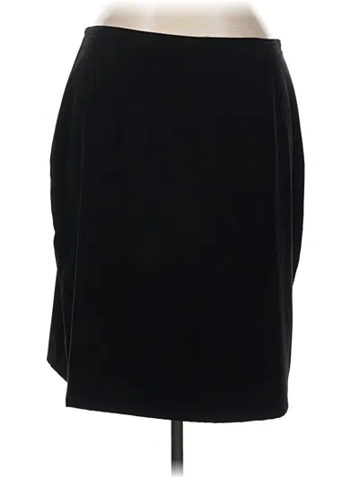 Pre-owned Notations Casual Skirt In Black
