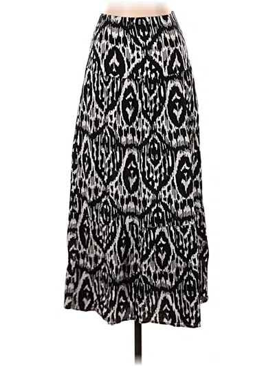 Pre-owned Notations Casual Skirt In Black