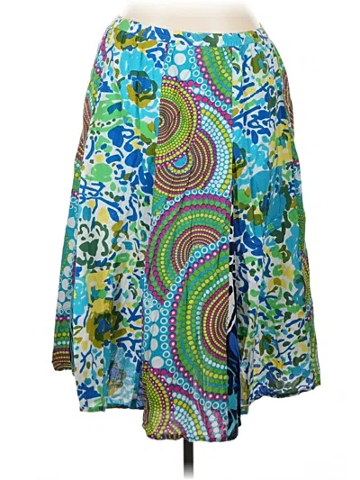 Pre-owned Notations Casual Skirt In Blue