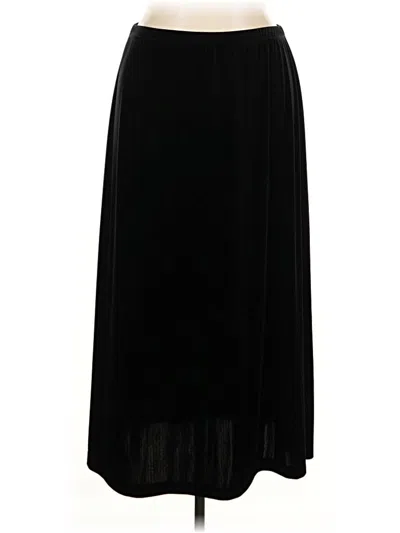 Pre-owned Notations Formal Skirt In Black