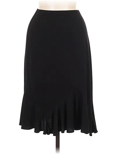 Pre-owned Notations Formal Skirt In Black