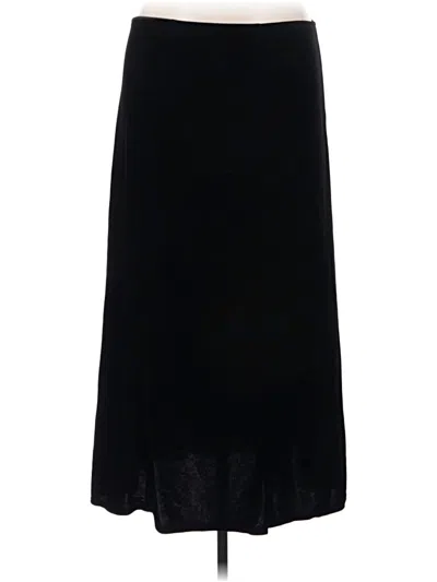 Pre-owned Notations Formal Skirt In Black
