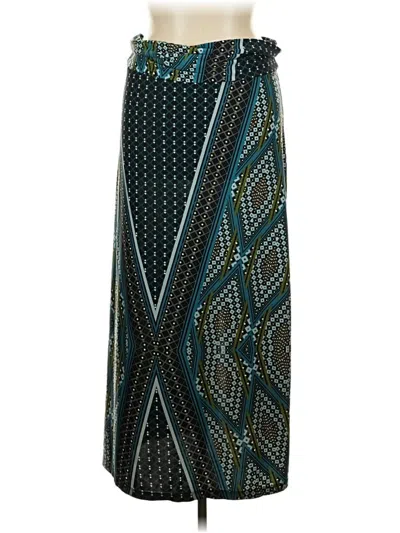 Pre-owned Notations Formal Skirt In Blue