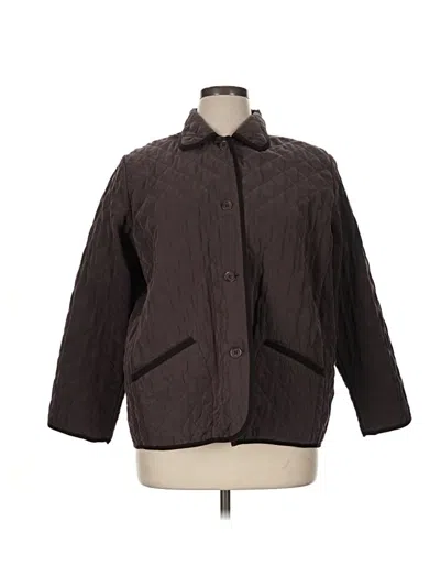 Pre-owned Notations Jacket In Brown
