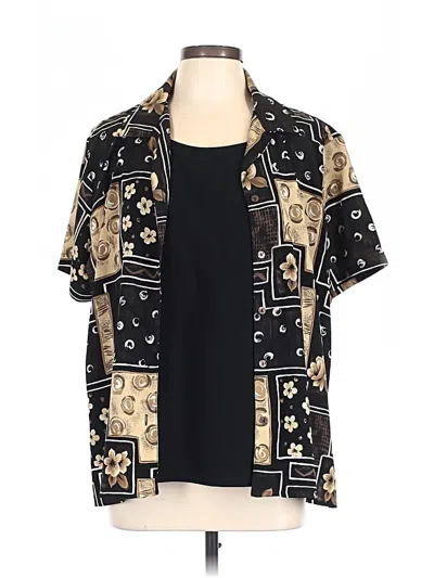 Pre-owned Notations Kimono In Black