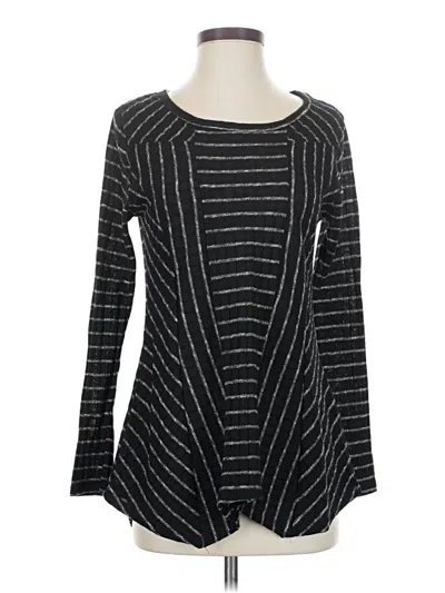 Pre-owned Notations Long Sleeve T-shirt In Black