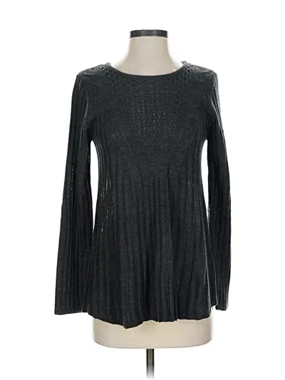 Pre-owned Notations Pullover Sweater In Gray