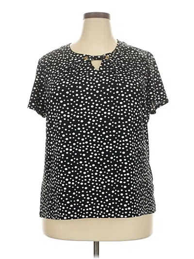 Pre-owned Notations Short Sleeve T-shirt In Black