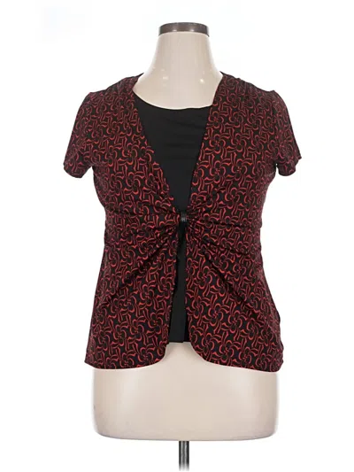 Pre-owned Notations Short Sleeve T-shirt In Red