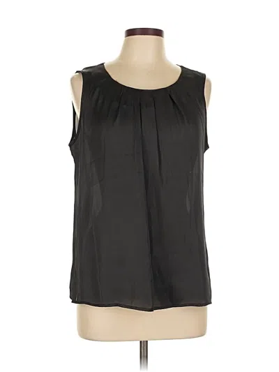 Pre-owned Notations Sleeveless Blouse In Black