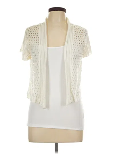 Pre-owned Notations Vest In Ivory