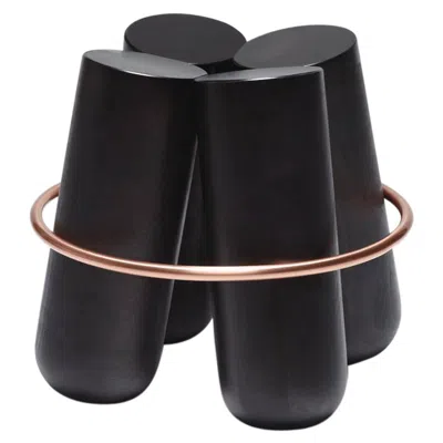 Pre-owned Note Design Studio Black Bolt Stool,
