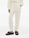 Notes Du Nord Textured Track Pants In Neutral