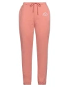 Notes Du Nord Woman Pants Salmon Pink Size L Cotton, Elastane In Pink