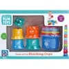 Nothing But Fun Toys Tower Of Fun Stacking Cups, 10 Pieces, 6 Mo+ In Multi