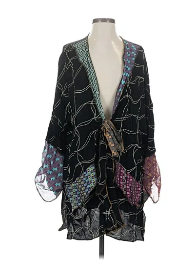 Pre-owned Nothing Matches Kimono In Black