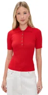 Nothing Please Stacey Shirt Tomato Red In Red