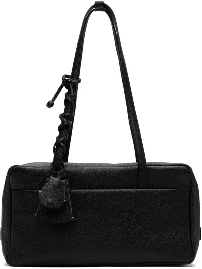 Nothing Written Black Pocket Shoulder Bag