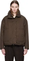 Nothing Written Brown Pooh Reversible Faux-shearling Jacket In Brown