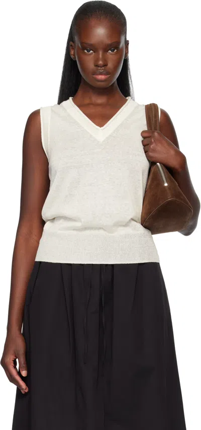 Nothing Written Off-white Dore Sleeveless Knit Top