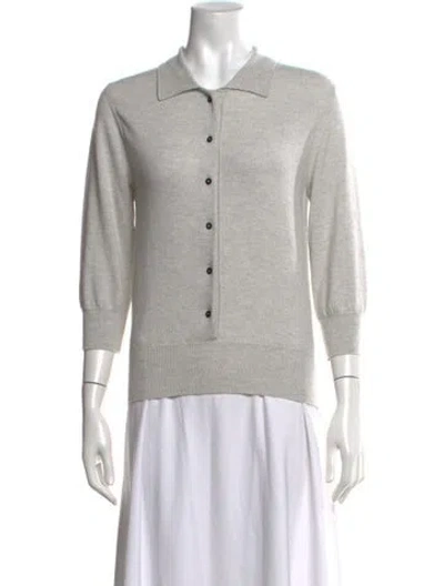 Pre-owned Nothing Written Wool Sweater In Grey