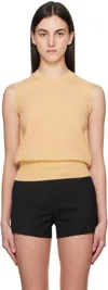 Nothing Written Yellow Emitt U-neck Wool Vest In Yellow
