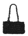 Nothingeverything Woman Handbag Black Size - Textile Fibers