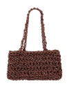 Nothingeverything Woman Handbag Brown Size - Textile Fibers In Brown