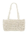 Nothingeverything Woman Handbag Ivory Size - Textile Fibers In White
