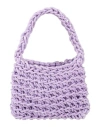 Nothingeverything Woman Handbag Lilac Size - Textile Fibers In Purple