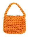 Nothingeverything Woman Handbag Mandarin Size - Textile Fibers