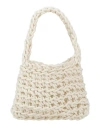 Nothingeverything Woman Handbag White Size - Textile Fibers