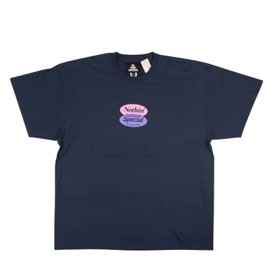 Nothin'special Crazy Best Navy T-shirt In Blue