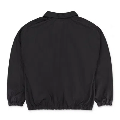 Nothin'special Fw19 Logo Nylon Pullover Black Track Jacket